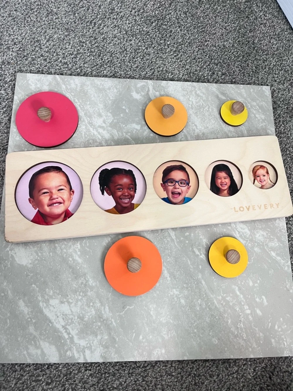 Lovevery Circle of Friends Puzzle